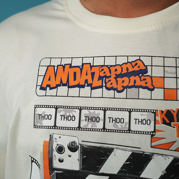 Andaz Apna Apna: Wah Wah Productions Oversized T-Shirt