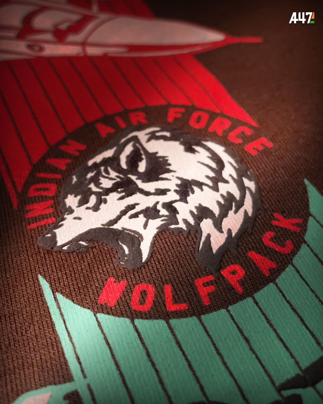 9 Squadron Aggressors - Indian Air Force Oversized T-Shirt