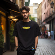 ISRO Gaganyaan Edition: Crew Module Black Oversized T-shirt