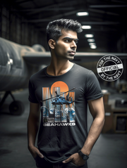 Official Indian Navy Seahawks Squadron Sikorsky MH60R T-shirt