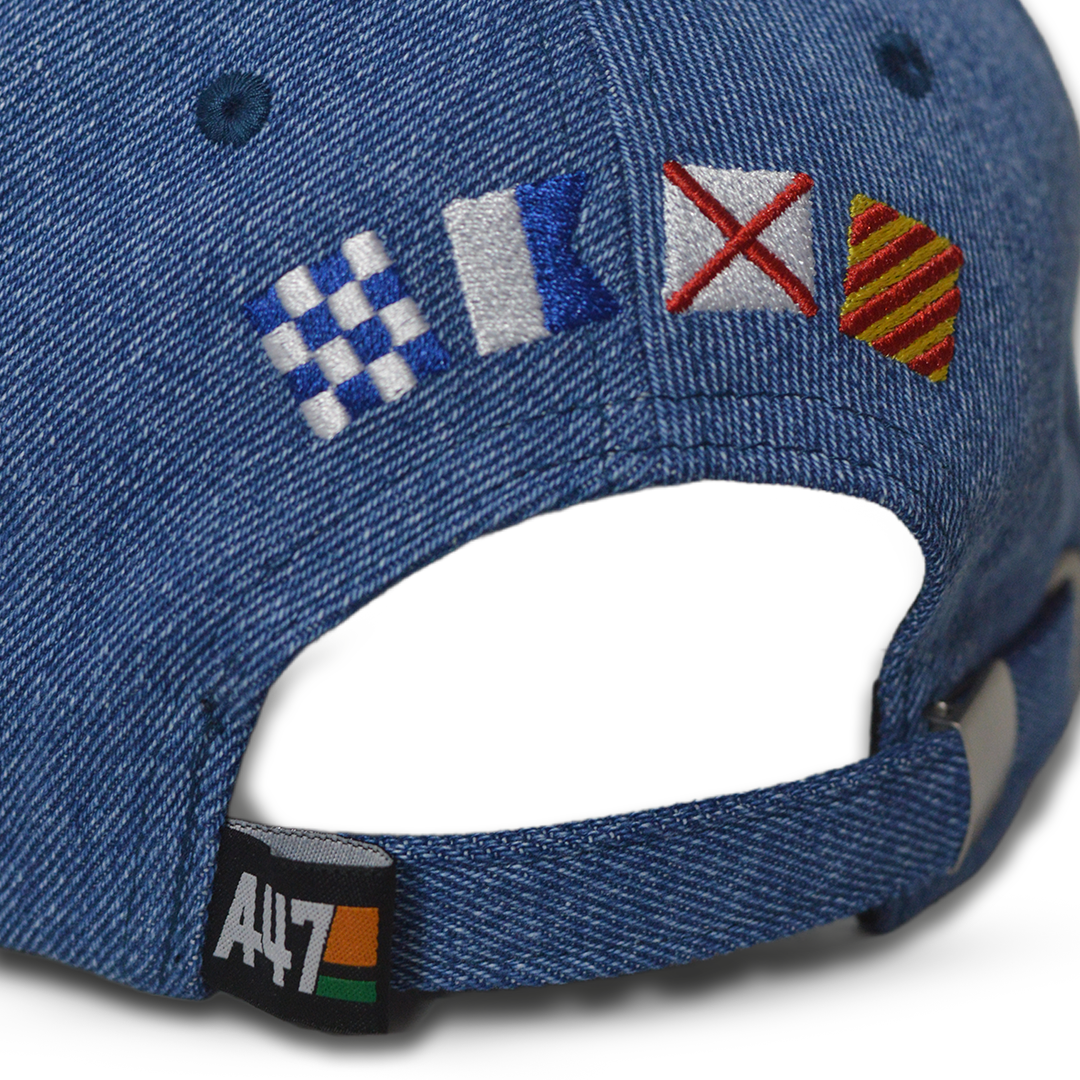 The Indian Navy: Denim Rope Cap