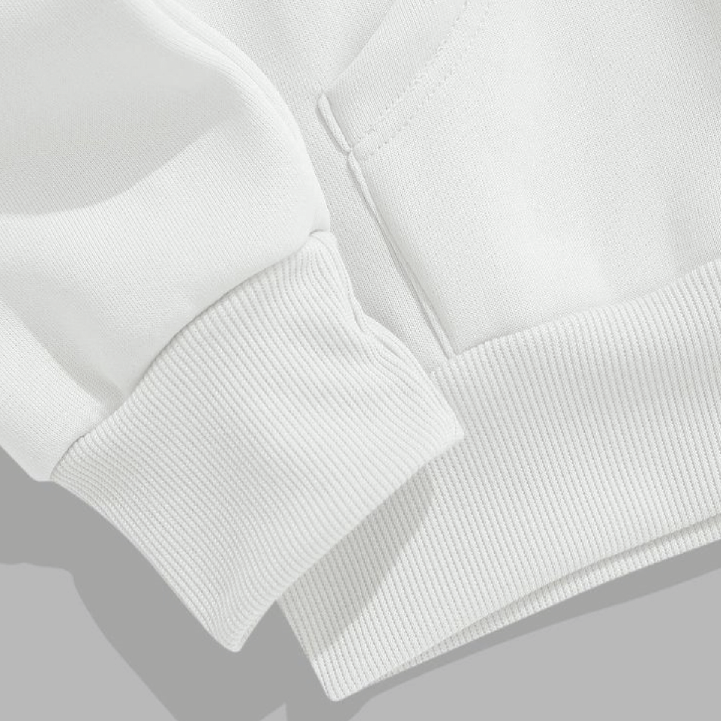 Chhaava: The Battle Shield Edit - White Hoodie