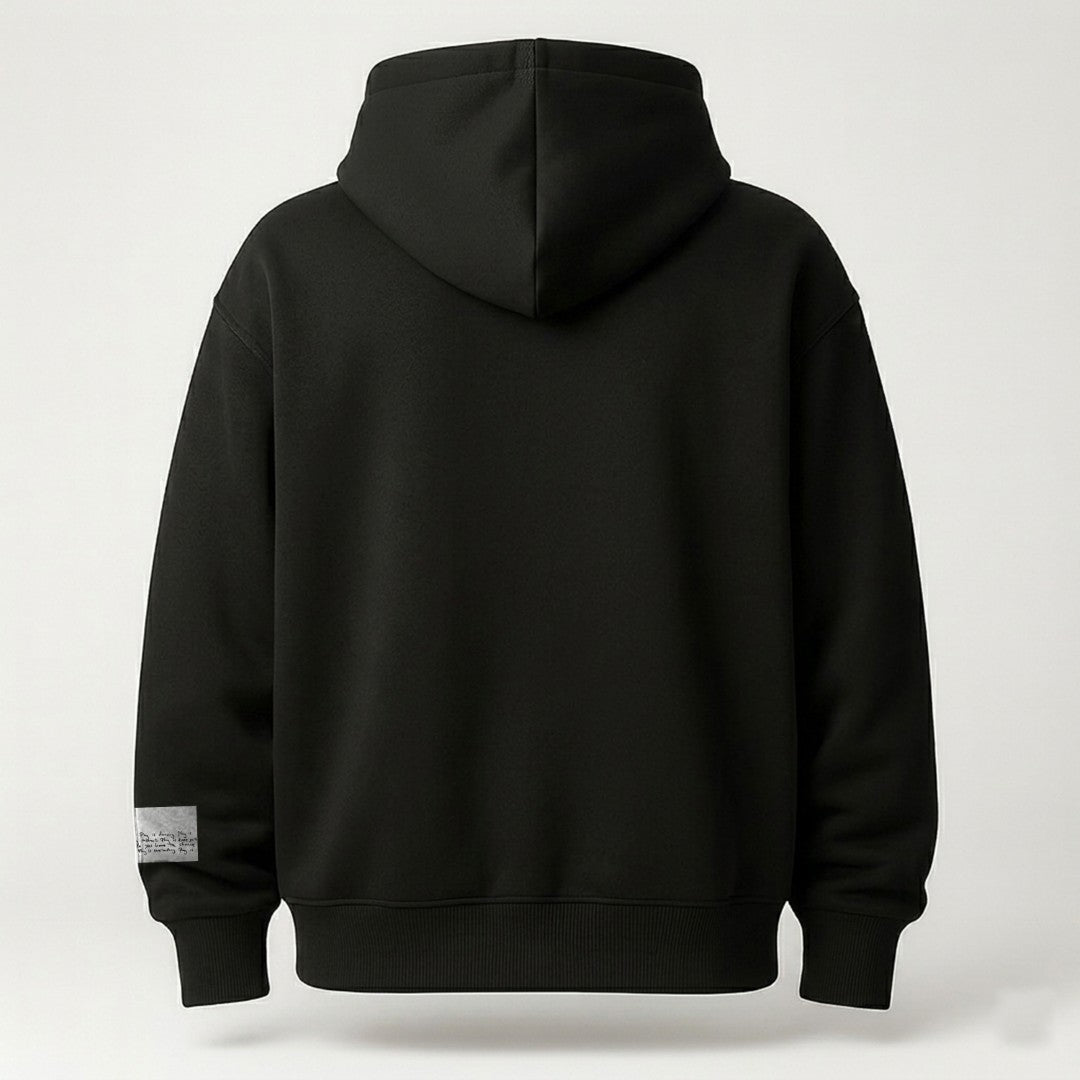 Official Sapphire Nilam Graphic Hoodie – Black Heritage Edition