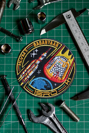 ISRO: 'Gaganyaan' Embroidered Badge - The Astronaut Edition