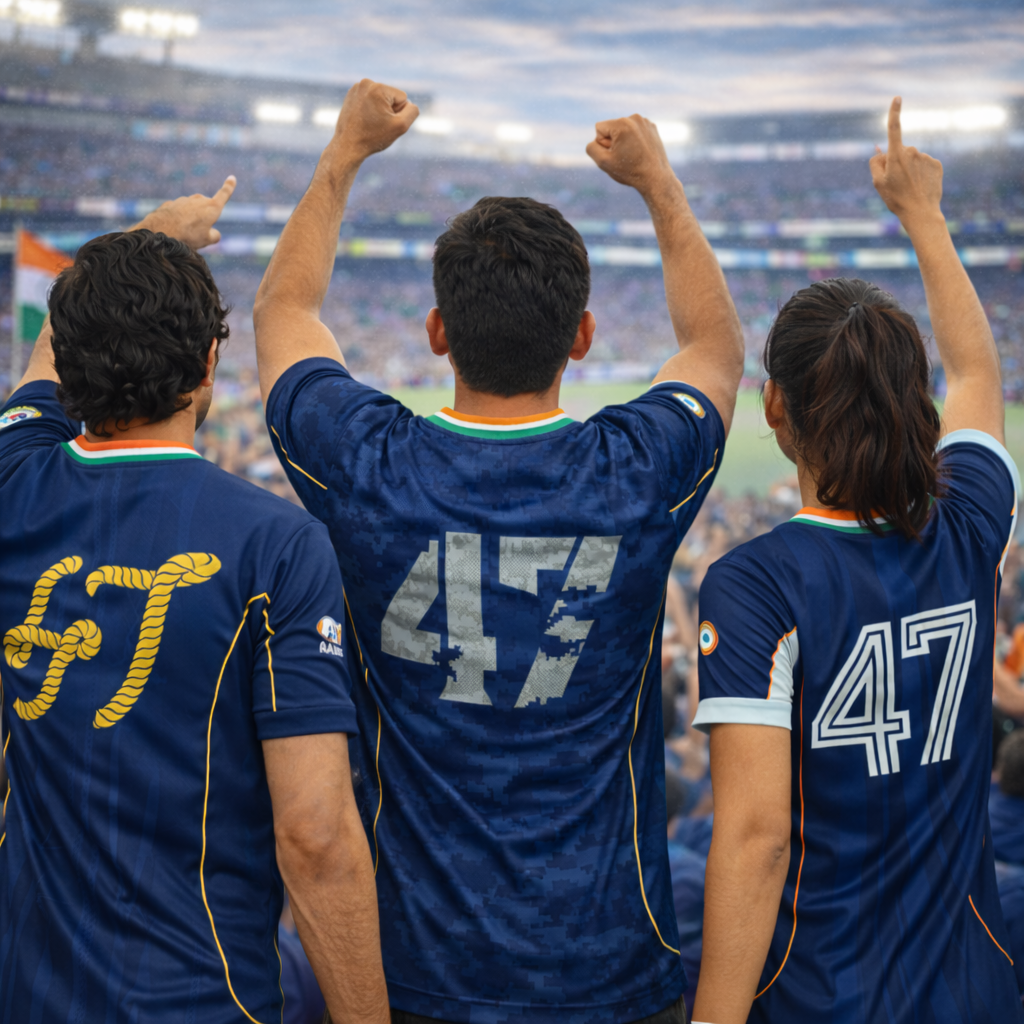 Indian Airforce X India Cricket Jersey