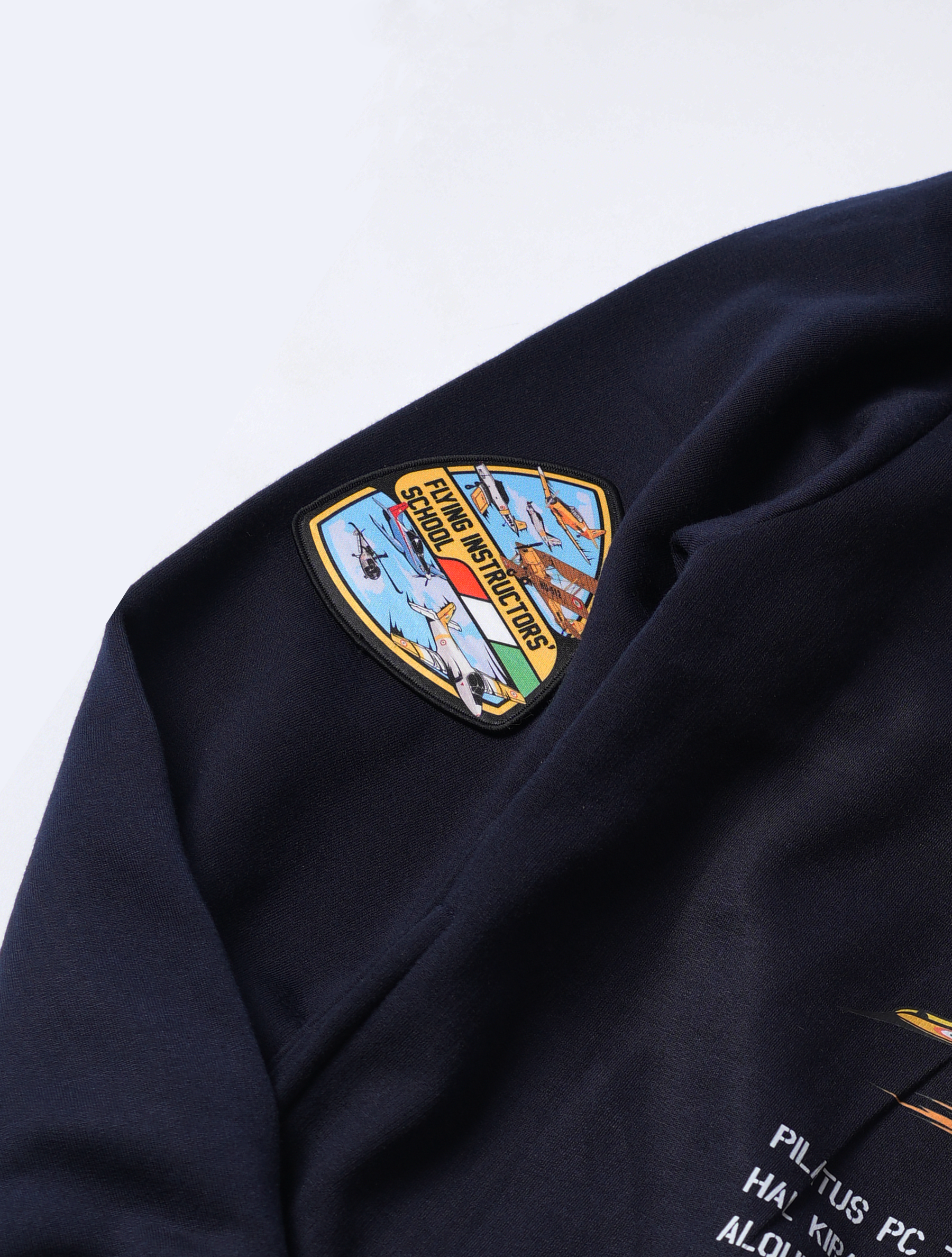 Indian Air Force: The Flying Instructors School Navy Blue Hoodie