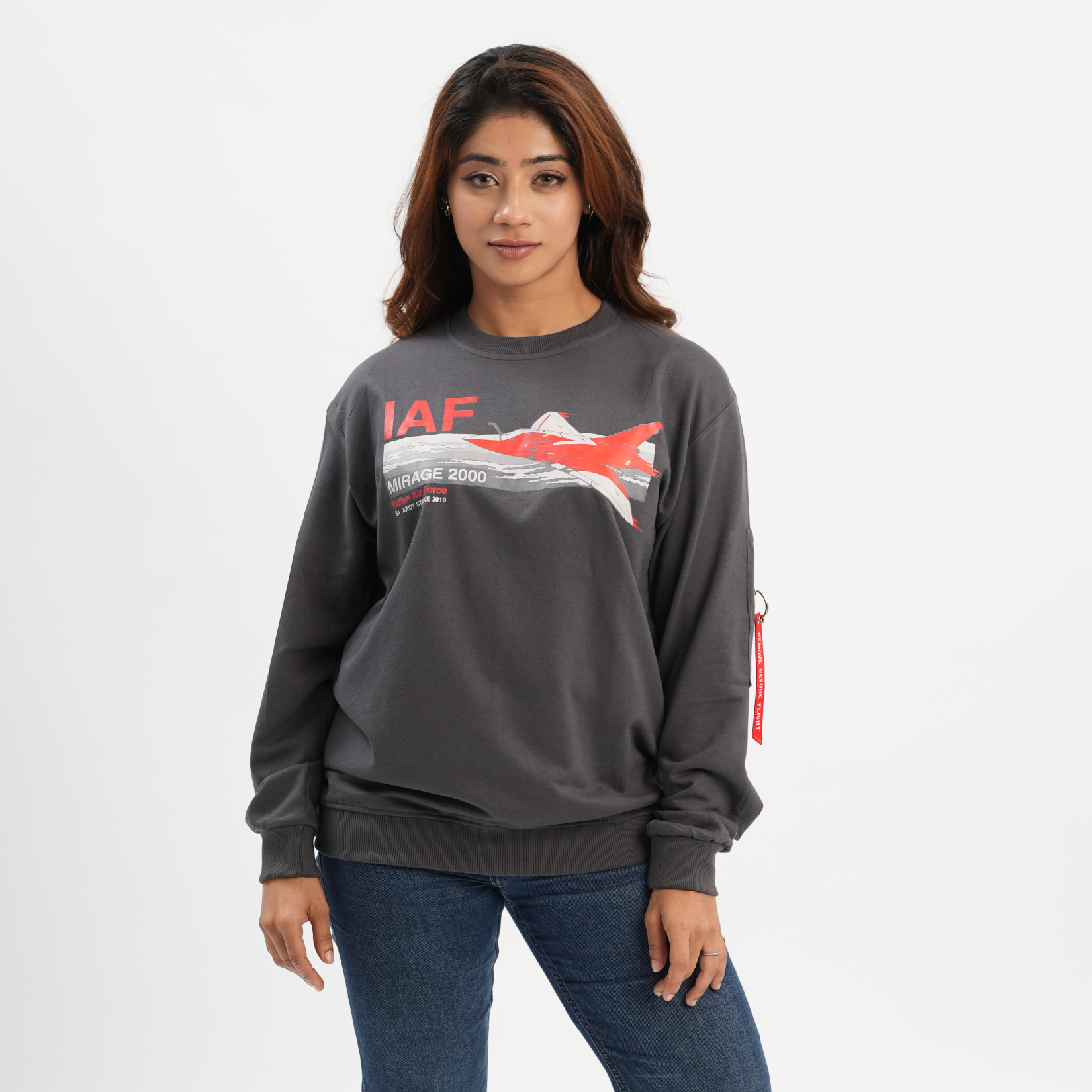 Indian Air Force: Mirage 2000 Grey Sweatshirt