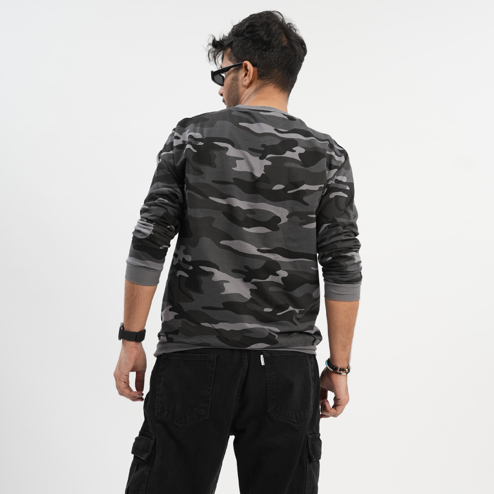 Indian Air Force: MIG-21 Grey Camo Sweatshirt