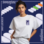 Civic Ink White Oversized Tee: Be an INKfluencer Edition