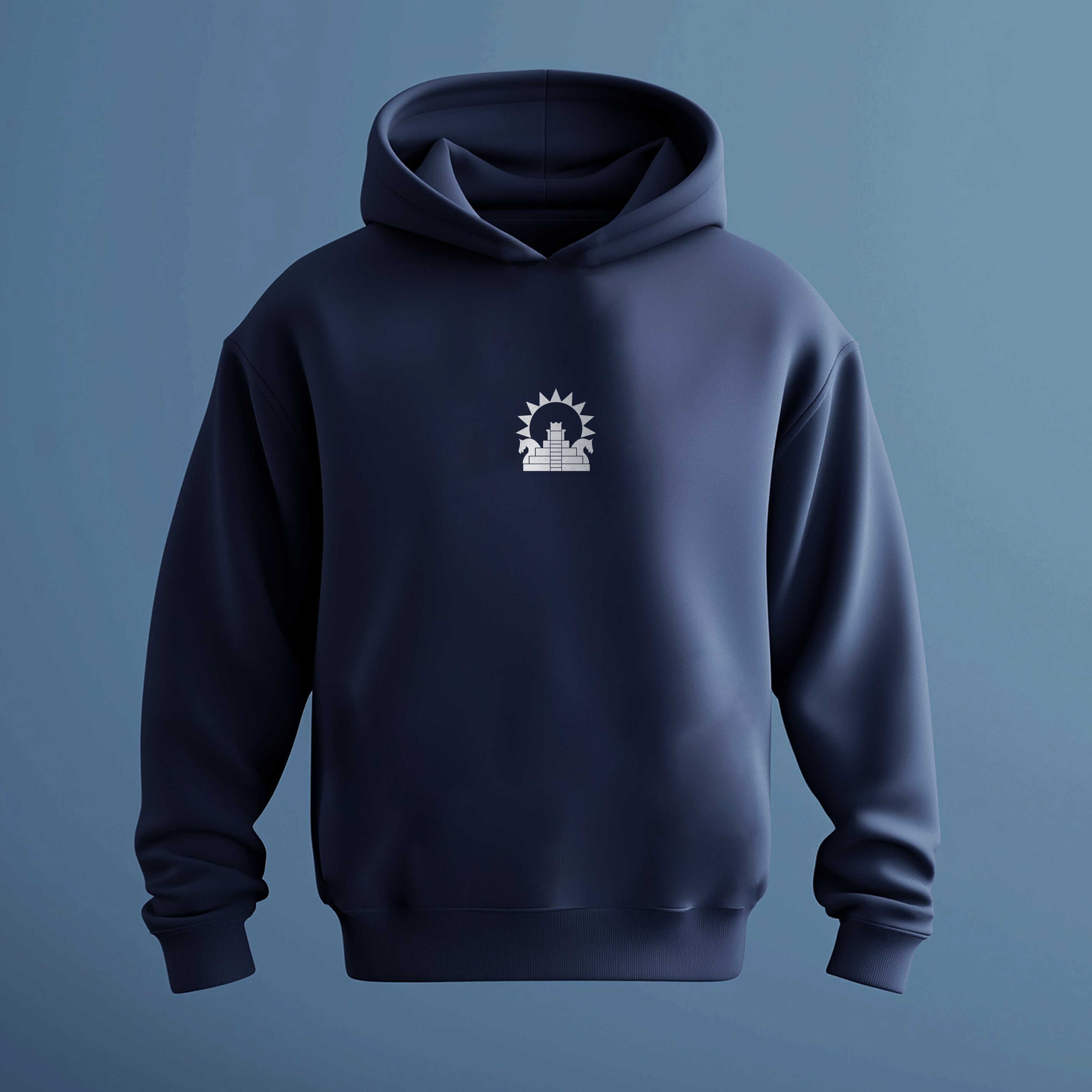 Baahubali: Bhallaladeva's War Mace Blueprint Oversized Hoodie