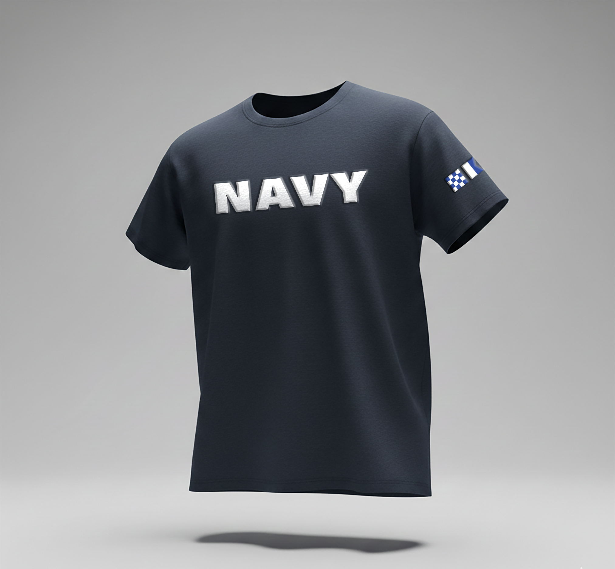 Indian Navy: HD Crest T-Shirt