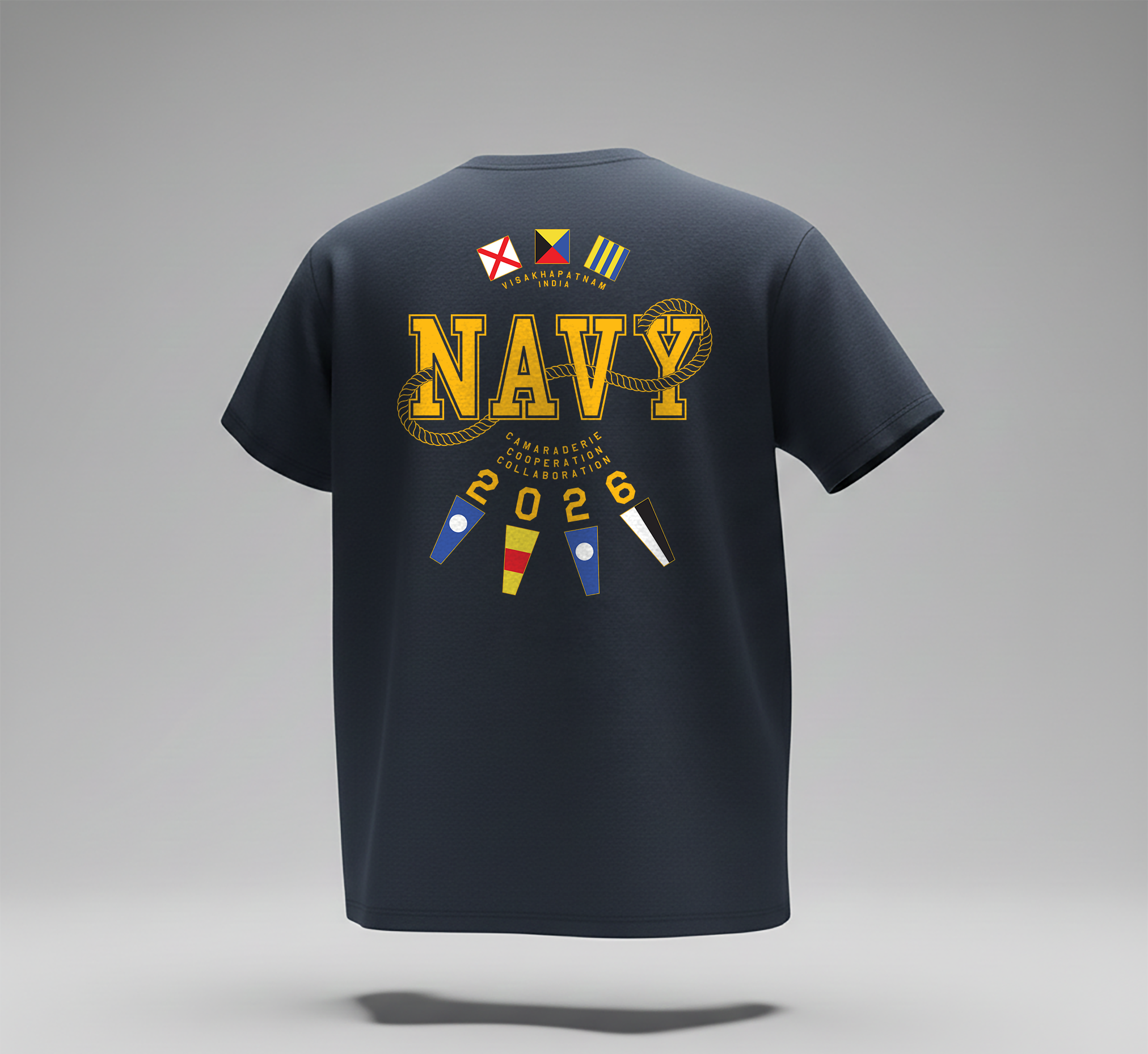 Indian Navy: Maritime Crest T-Shirt