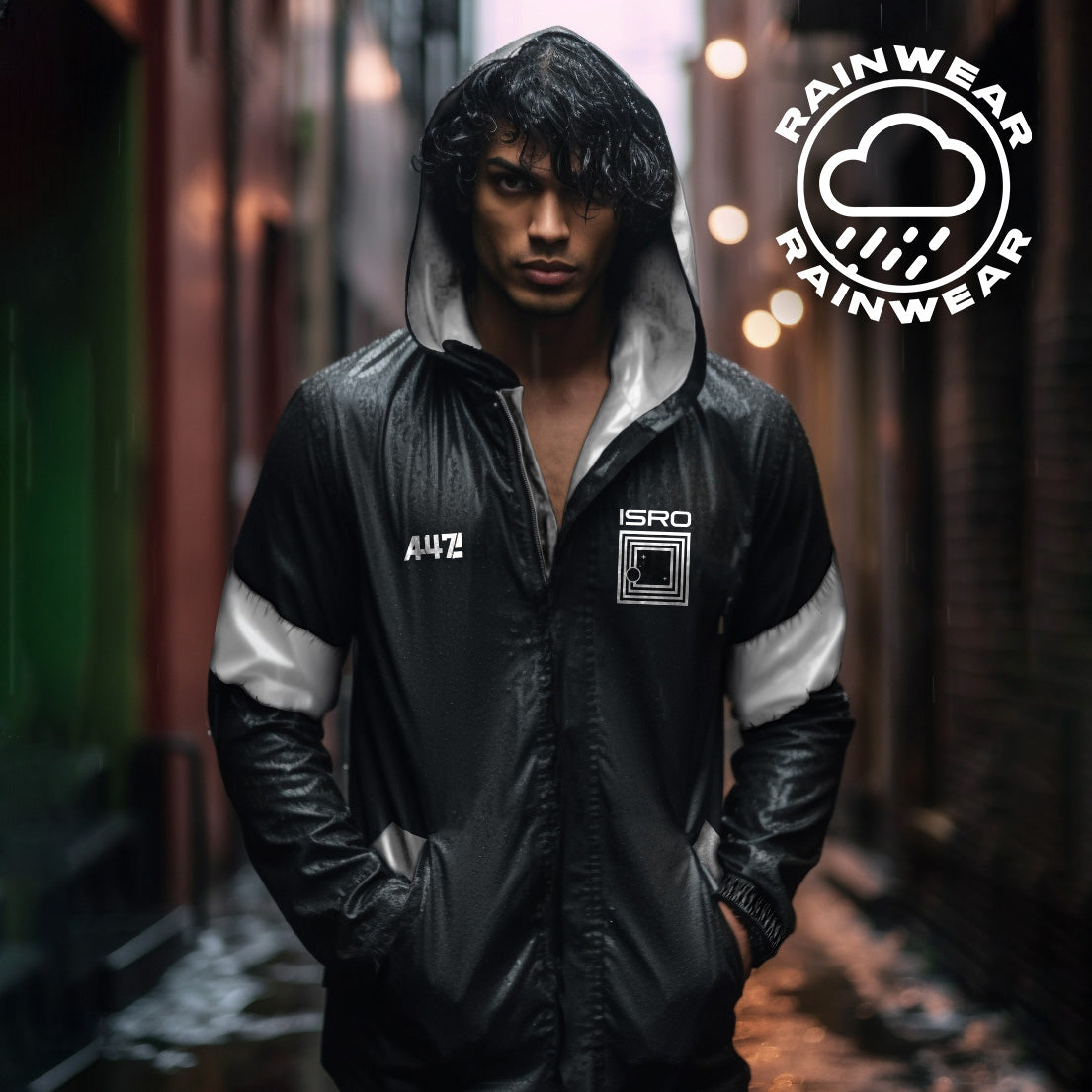 The Galactic Window ISRO Rain Jacket