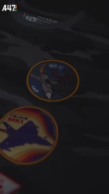 Load video: Indian Naval Aviation: Aviator Camo Sweatshirt