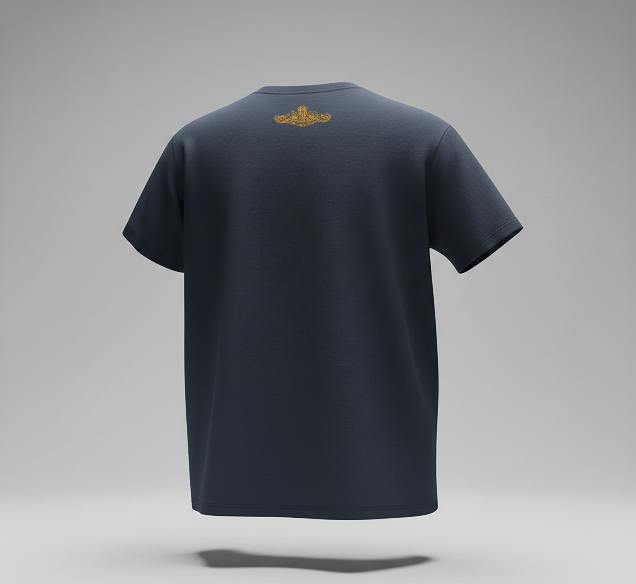 Indian Navy Kalvari Class Regular Blue T-Shirt | Sharks of Steel Edition