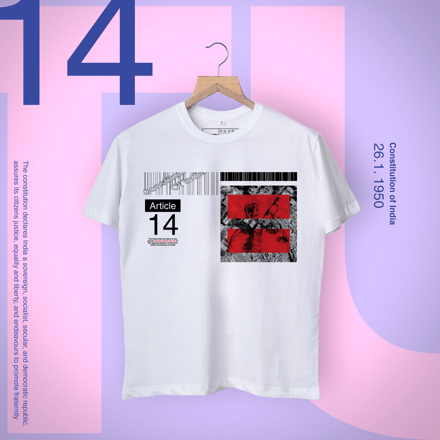 Constitution of India 'The Equaliser' Shirt