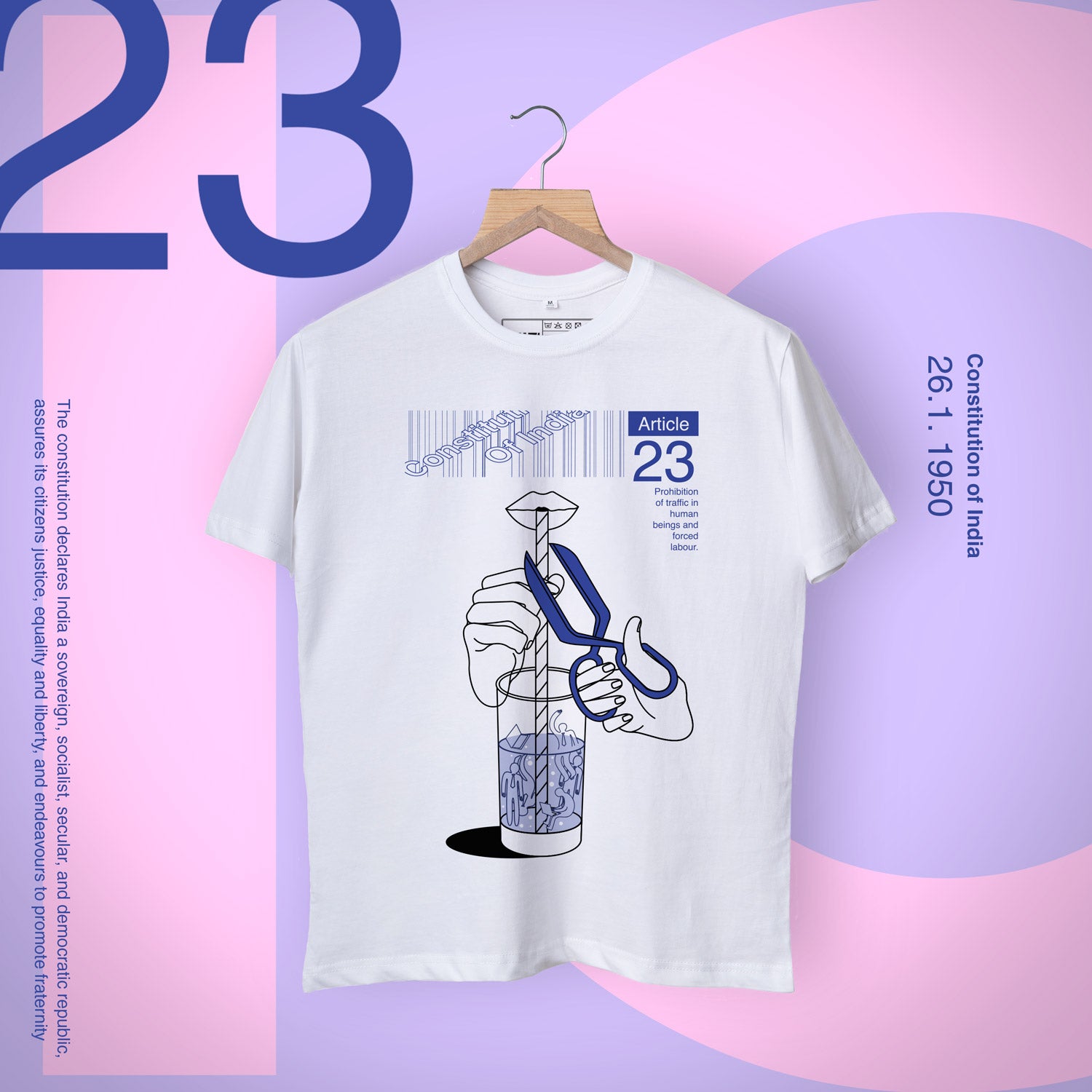 Constitution of India 'The Liberty' Shirt