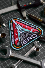 ISRO GSLV MK III Iron On Badge
