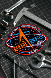 ISRO Classic 1969 Round Iron On Badge