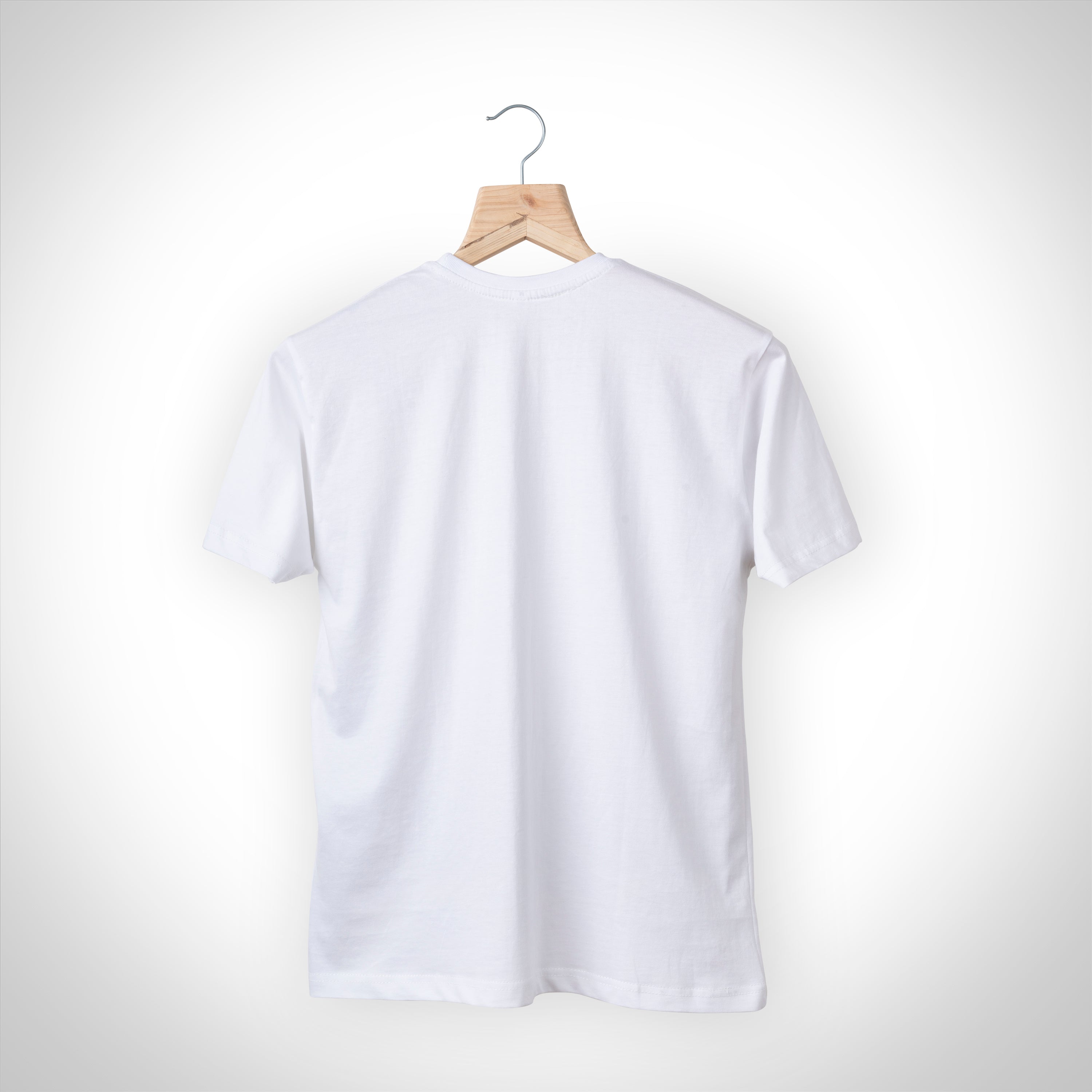 ISRO White Classic logo T-Shirt