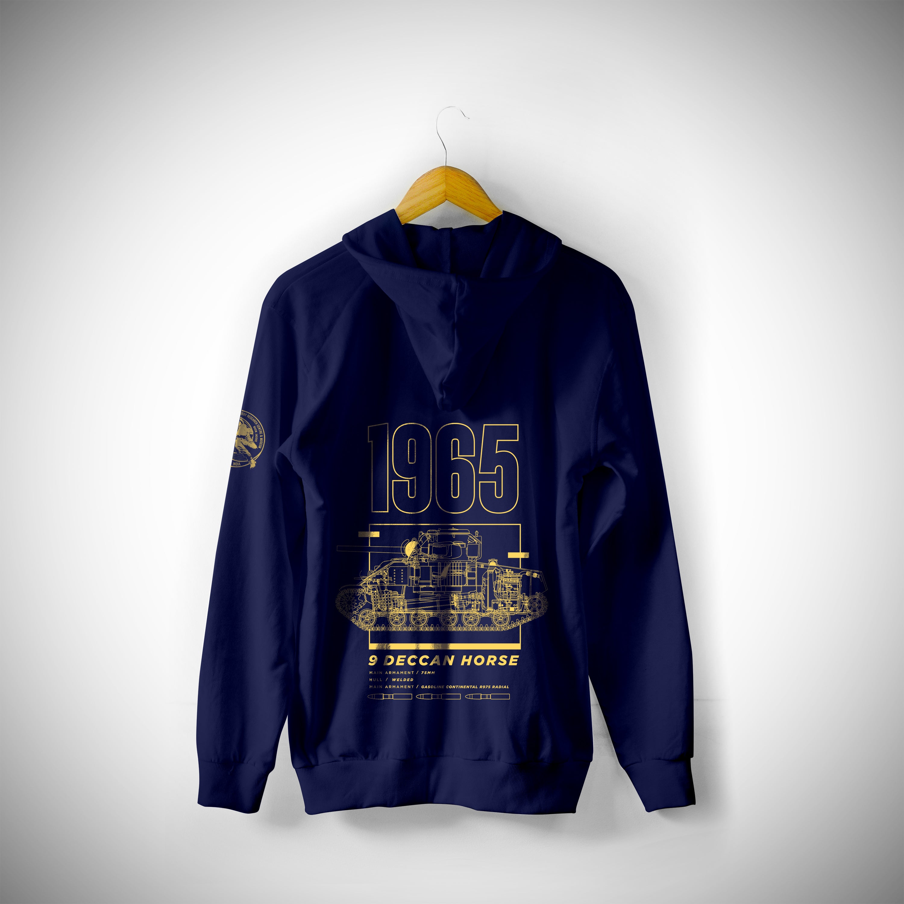 Navy M4 Sherman Infantry Hoodie