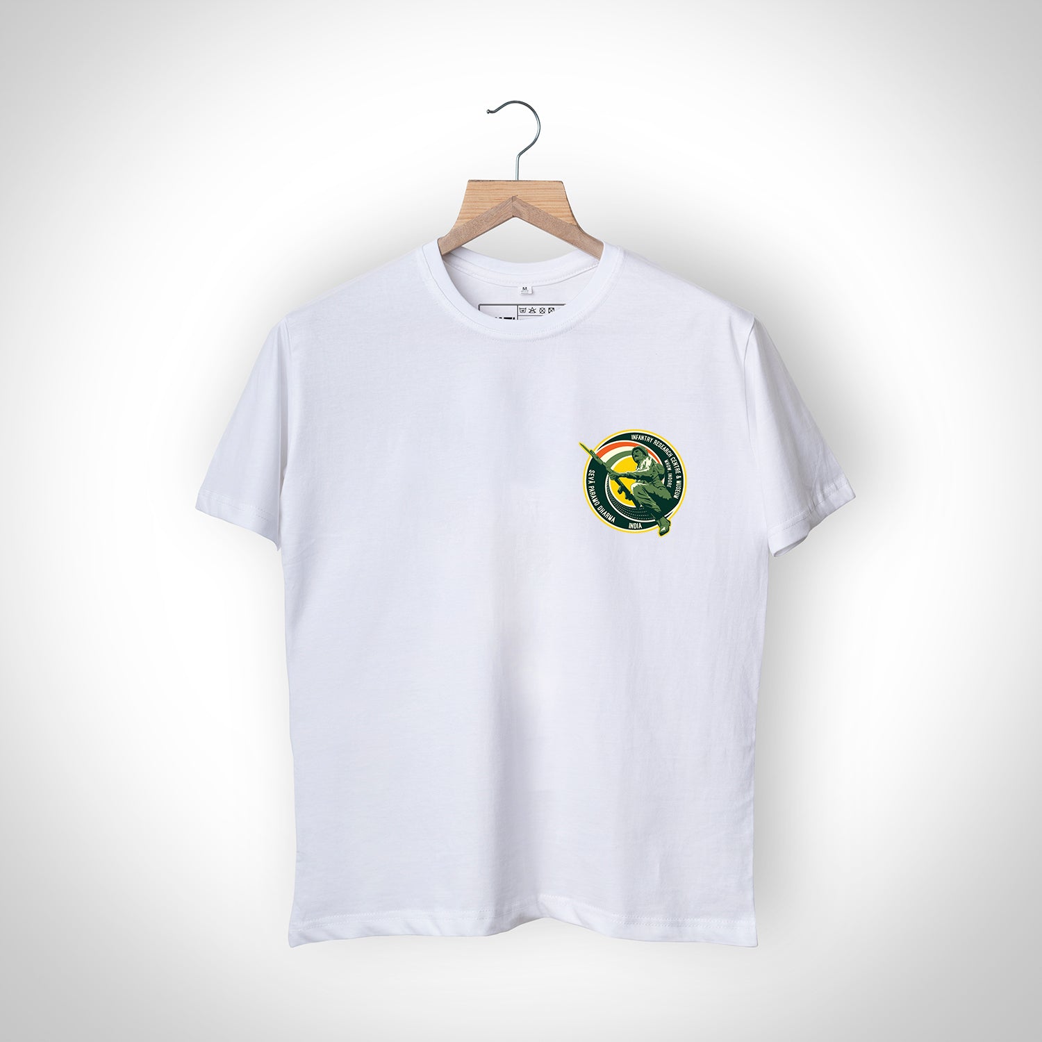 Morbius White Infantry T-shirt with back print