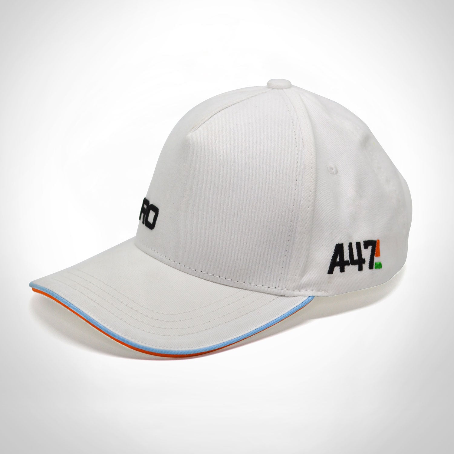 ISRO White Cap with Embroidered ISRO Design