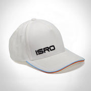 ISRO White Cap with Embroidered ISRO Design