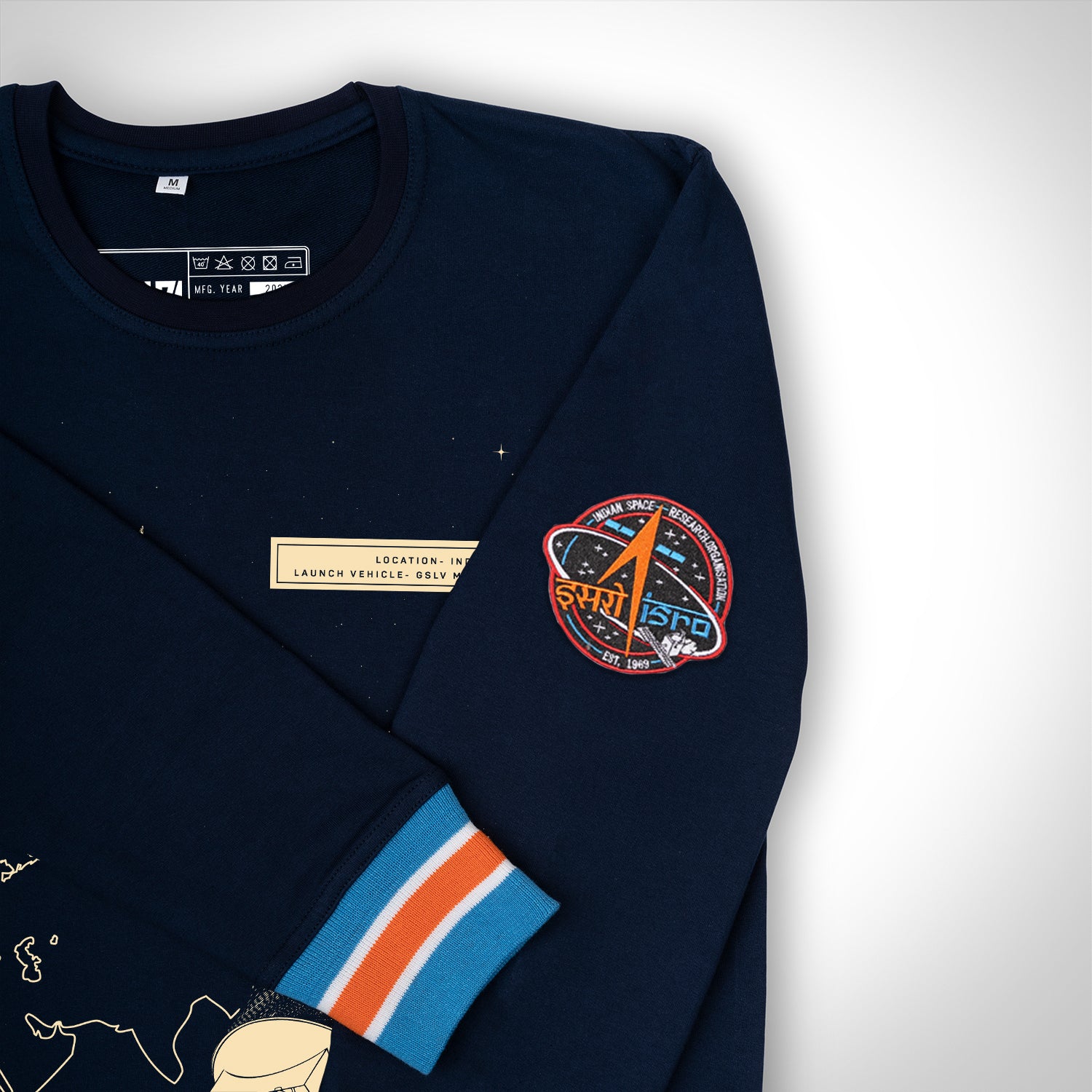 ISRO Navy Gaganyaan Unisex Sweatshirt