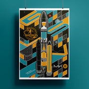 ‘ISRO GSLV MKIII’ Cyber Punk Cutaway