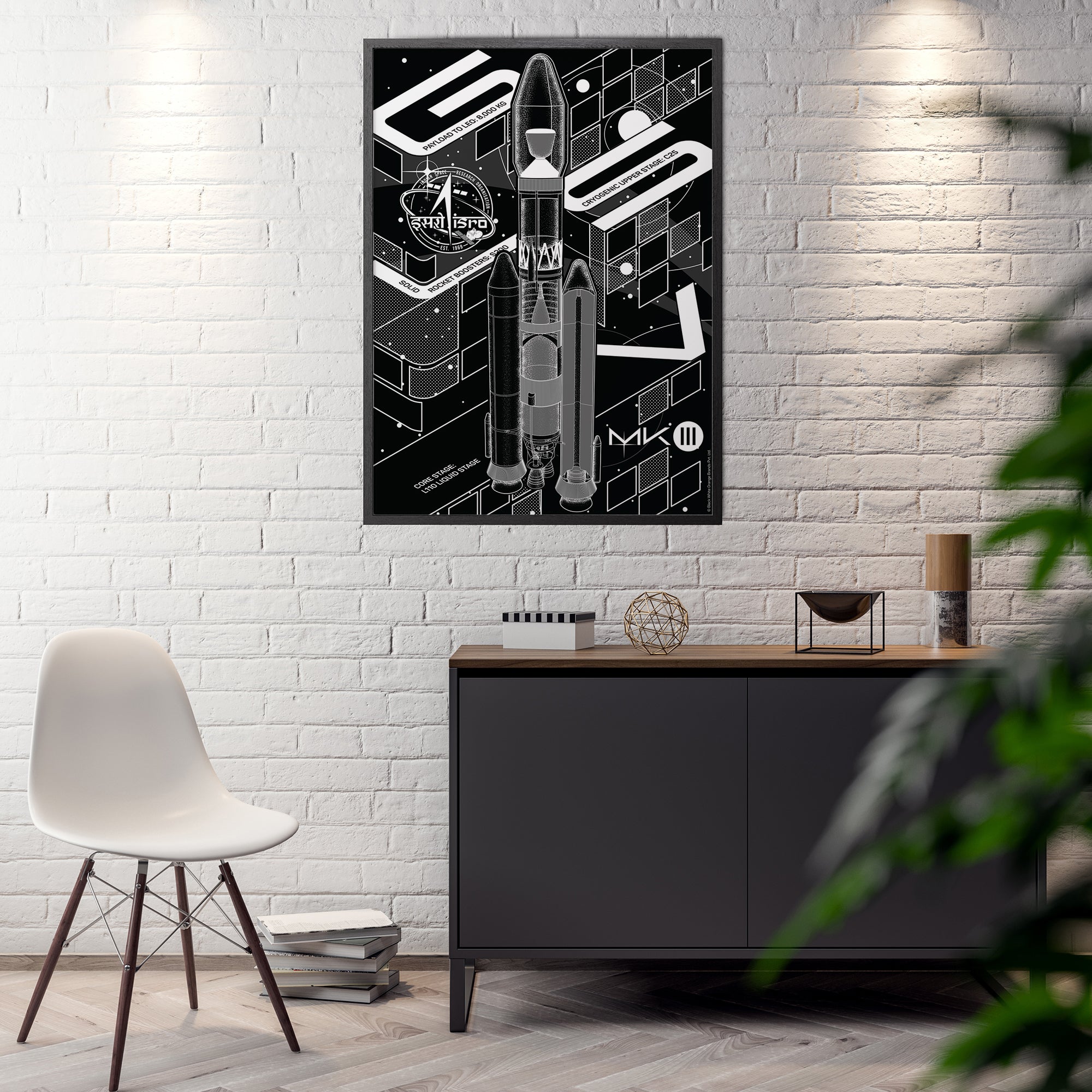 ‘ISRO GSLV MKIII’ Cyber Punk Cutaway