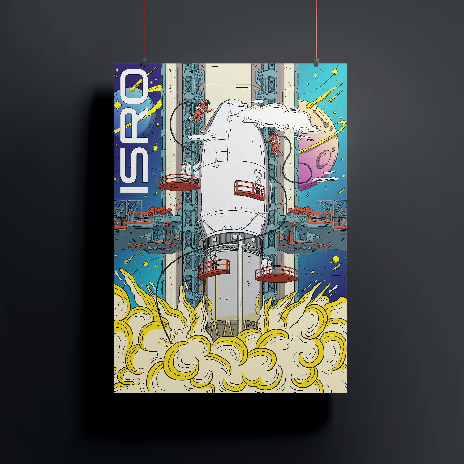 ‘ISRO: The Epitome of Space Exploration’ Jumbo Poster