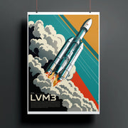 ISRO : 'LVM3 cloud punch' jumbo poster
