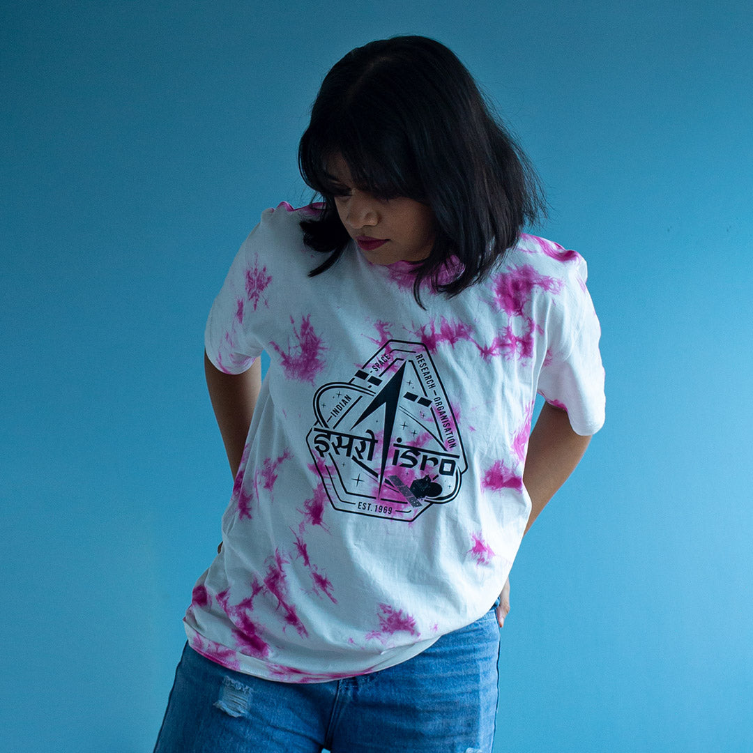 ISRO Staple Pink Tie Dye Oversized T-Shirt