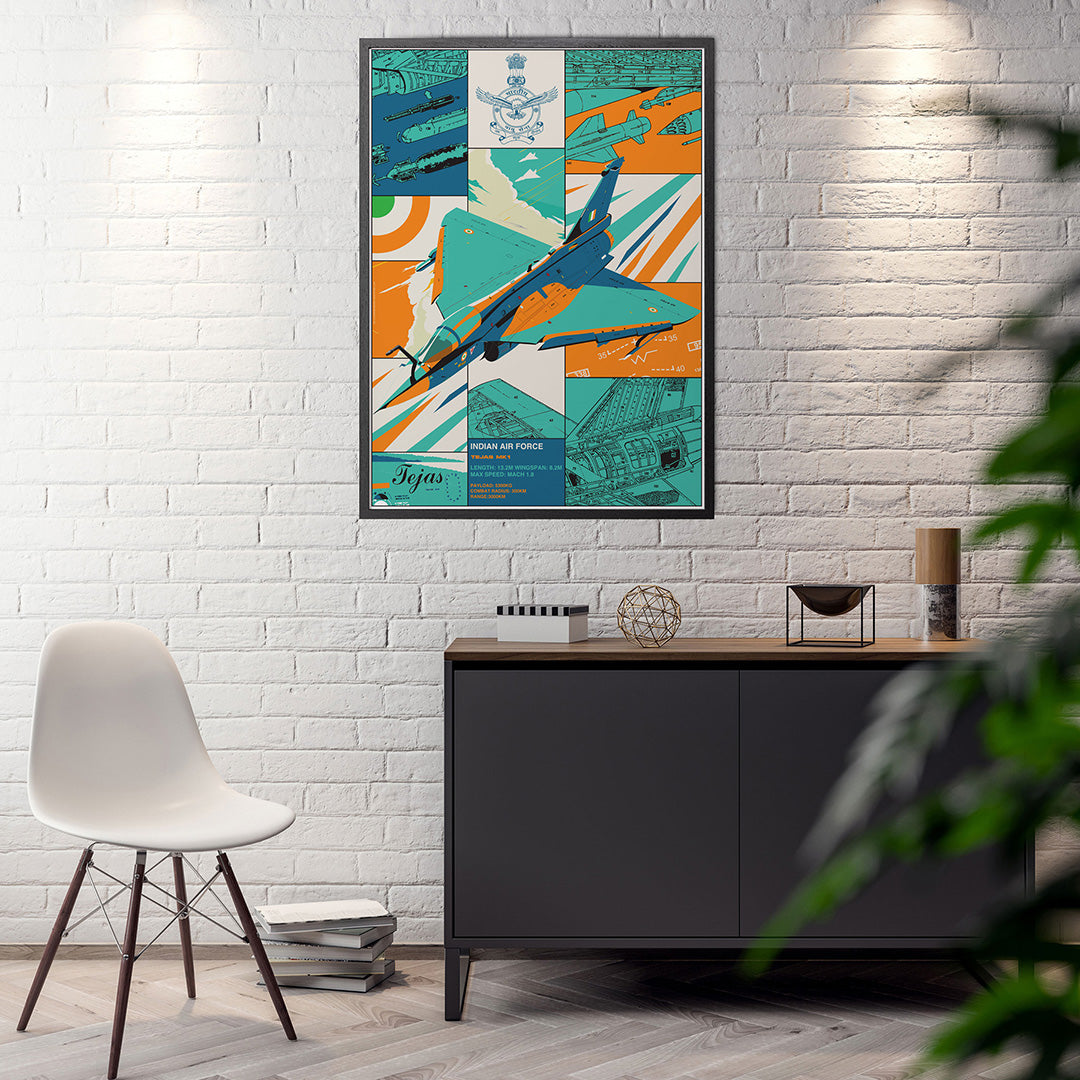 ‘Bird Of Prey’ Poster - LCA Tejas