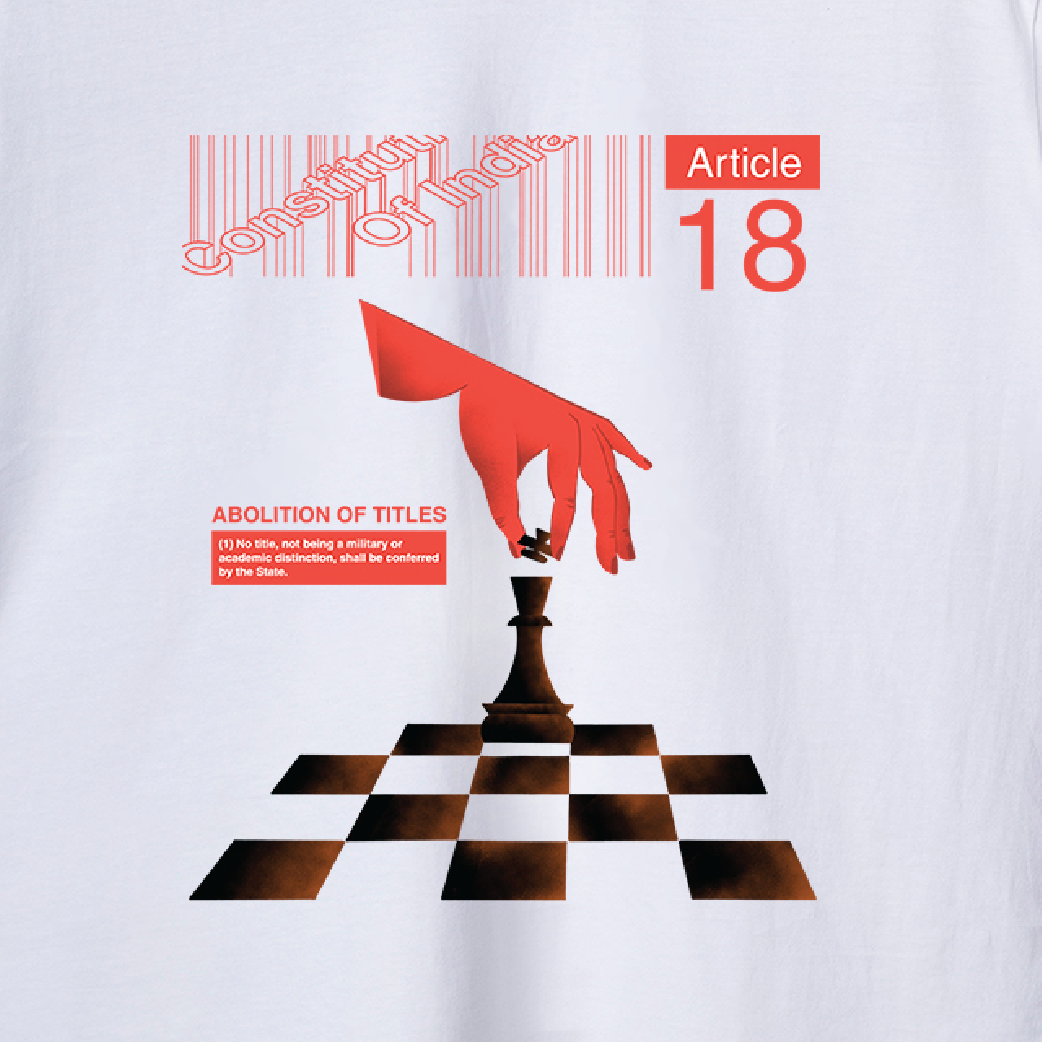 Constitution of India 'The Power For All' Shirt