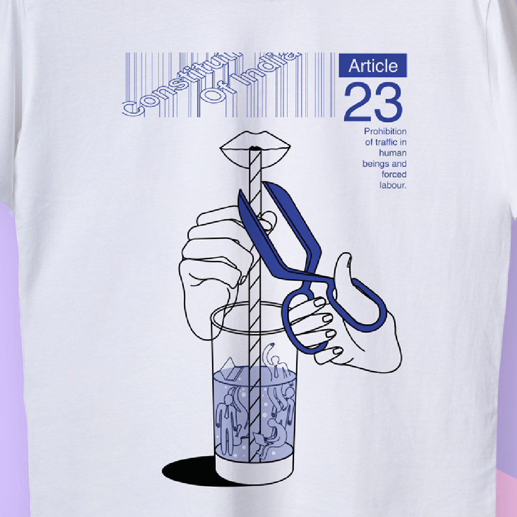 Constitution of India 'The Liberty' Shirt