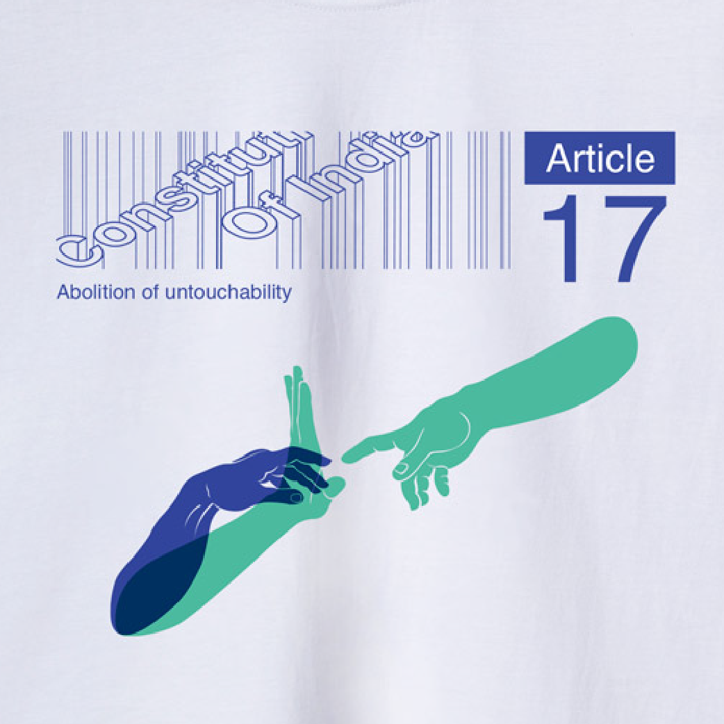 Constitution of India 'The Creation Of Justice' Shirt