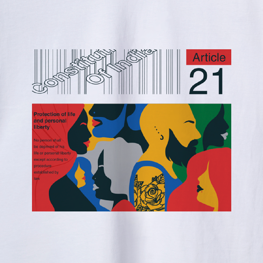 Constitution of India 'The Live and Let Live' Shirt