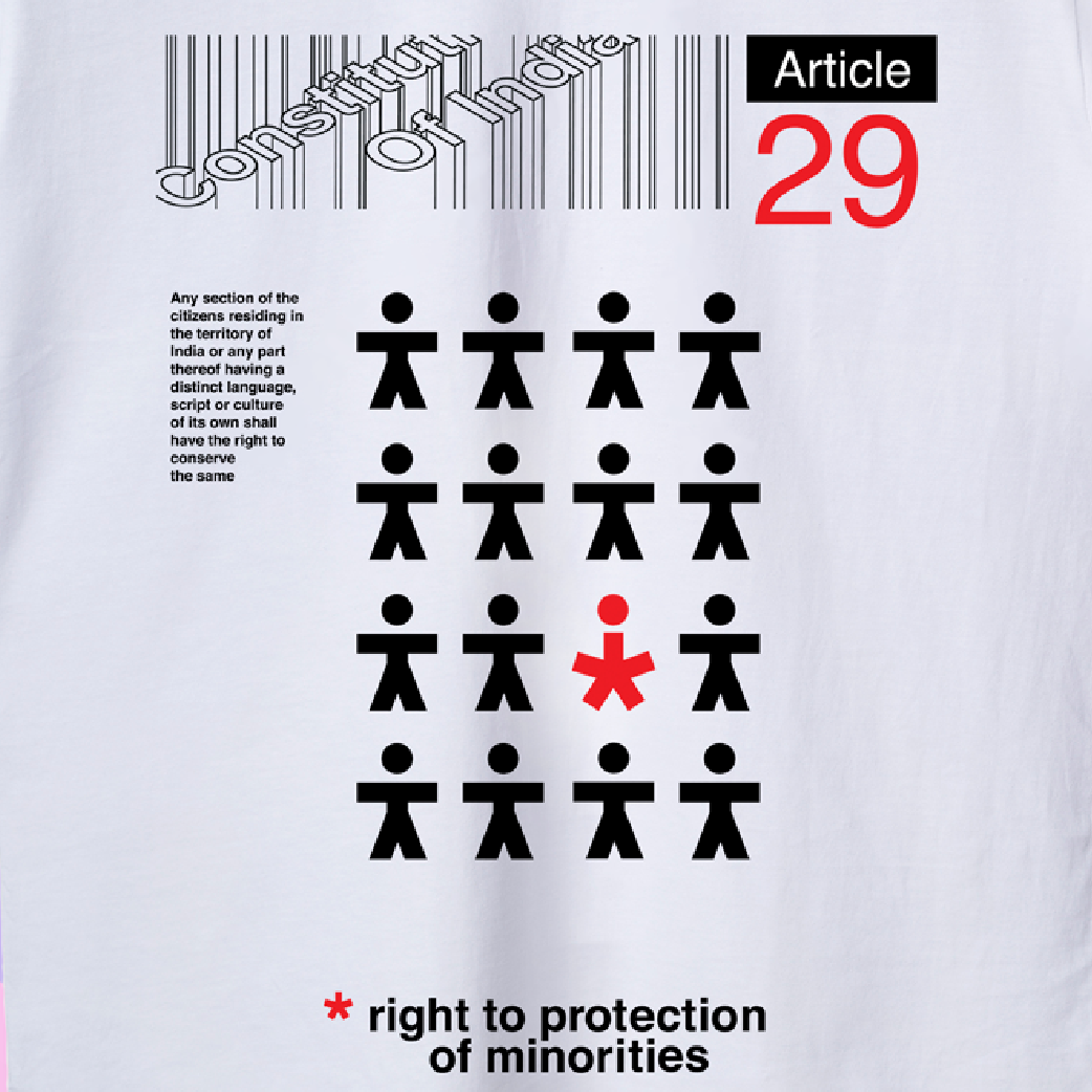 Constitution of India 'A Nation For All' Shirt