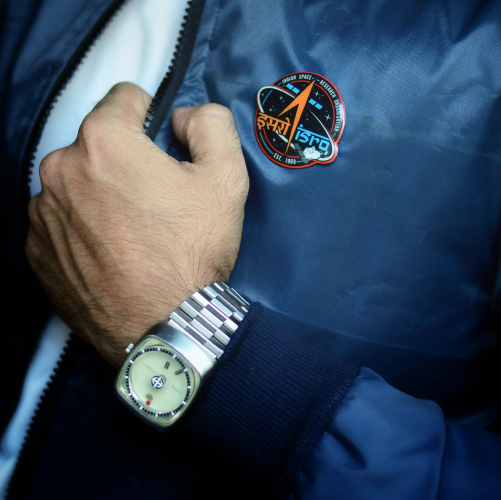 ISRO Classic 1969 Round Metal Lapel Pin